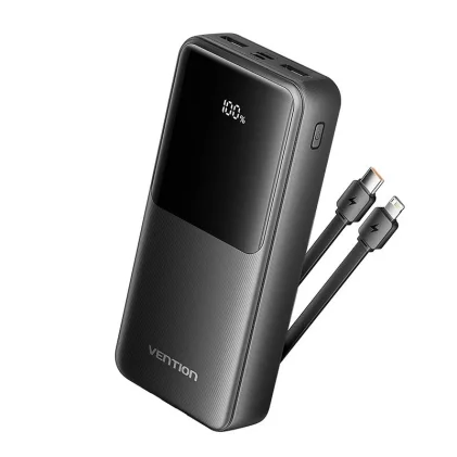 Vention 22.5W  - PowerBank 10000mAh  |  Two-way Fast Charging (Black)